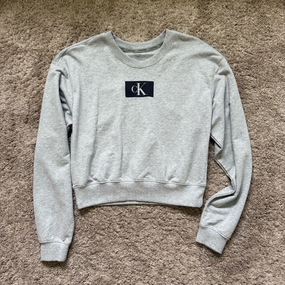 Calvin Klein Long Sleeve Sleepwear Top | Size M